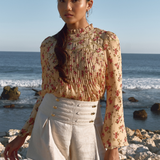 The Jannah Top in Honey Rose