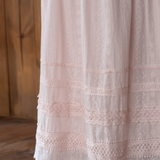 The Edith Skirt in Ballerina Pink