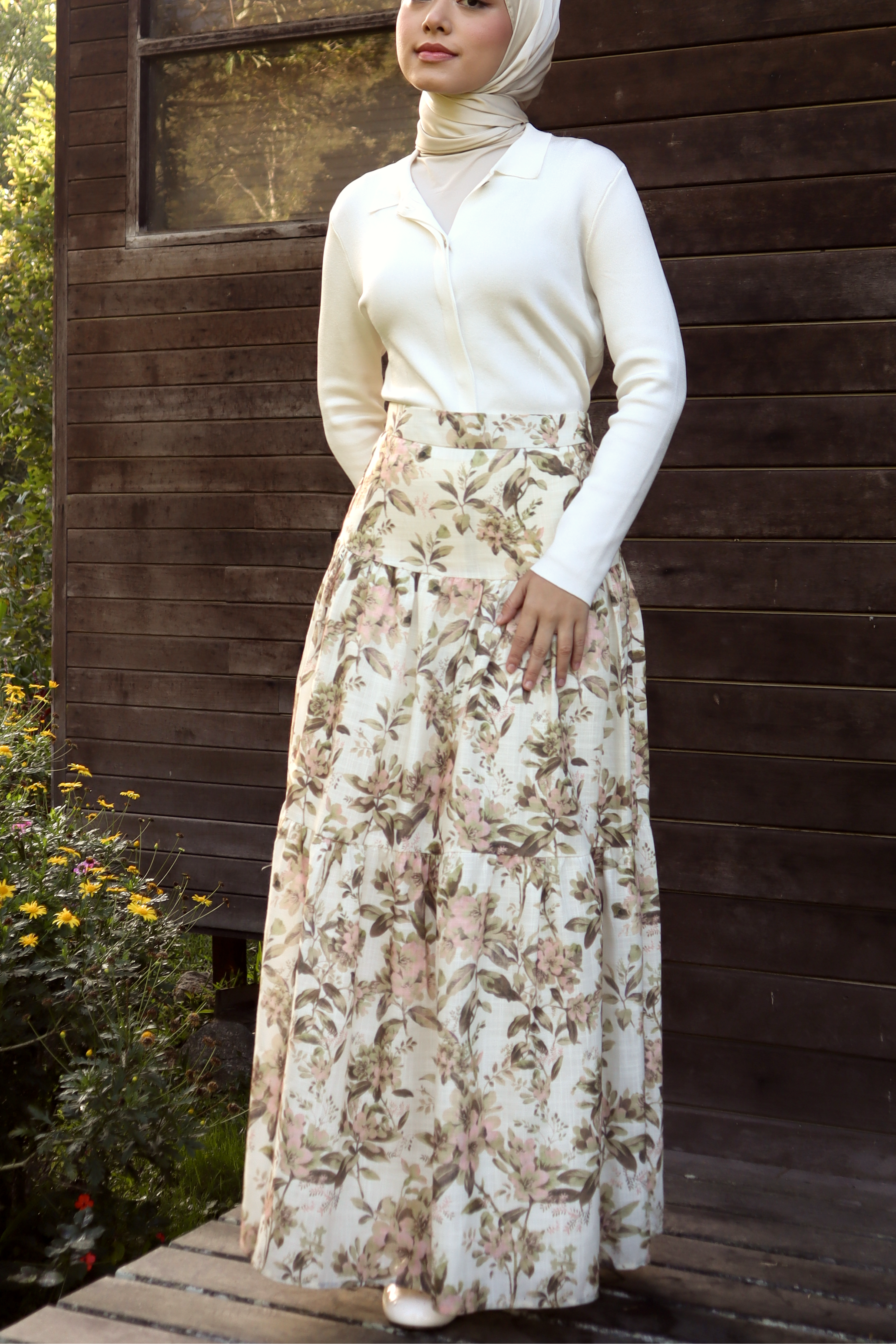 Aubrey Floral Skirt