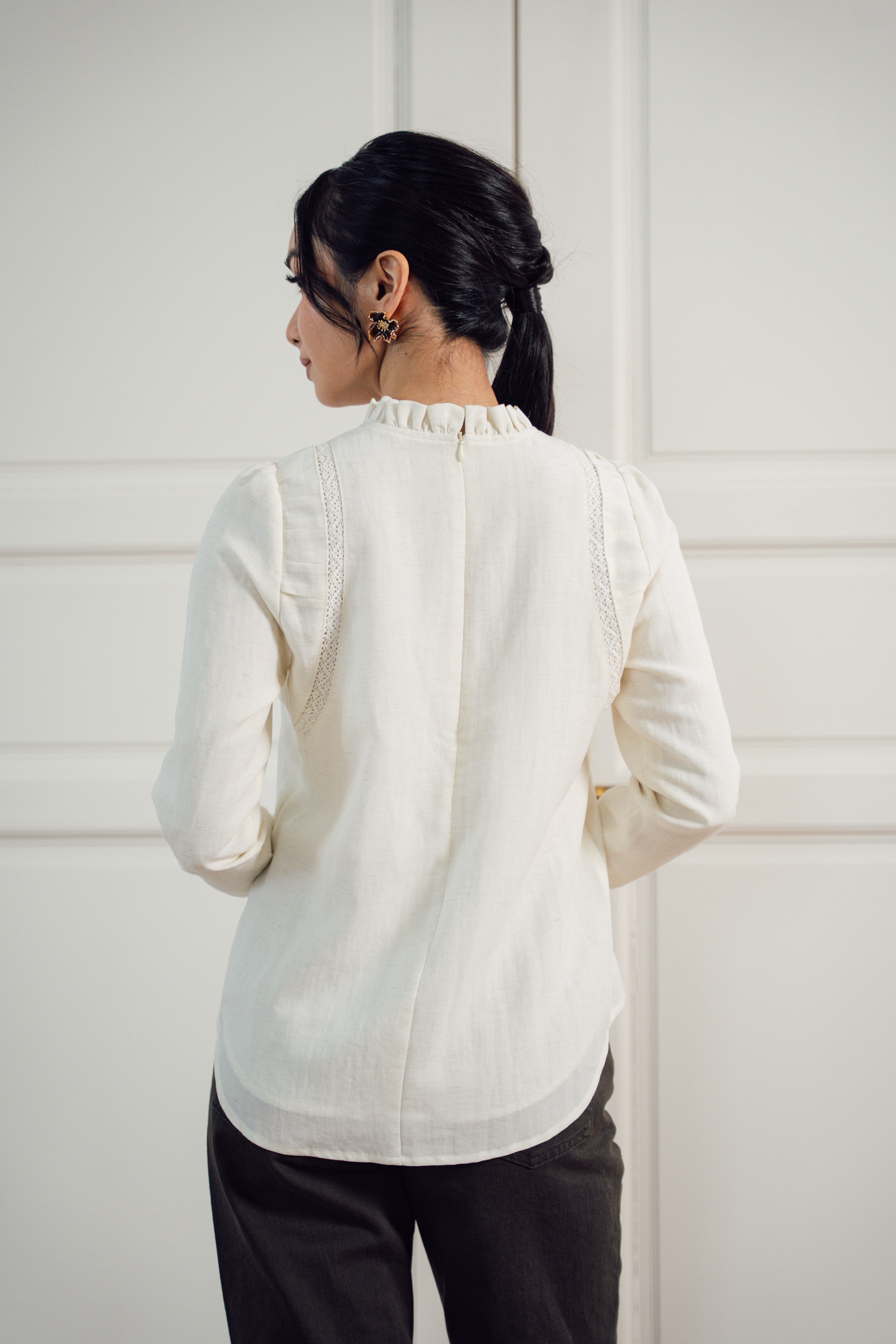 The Mulia Top In Cream