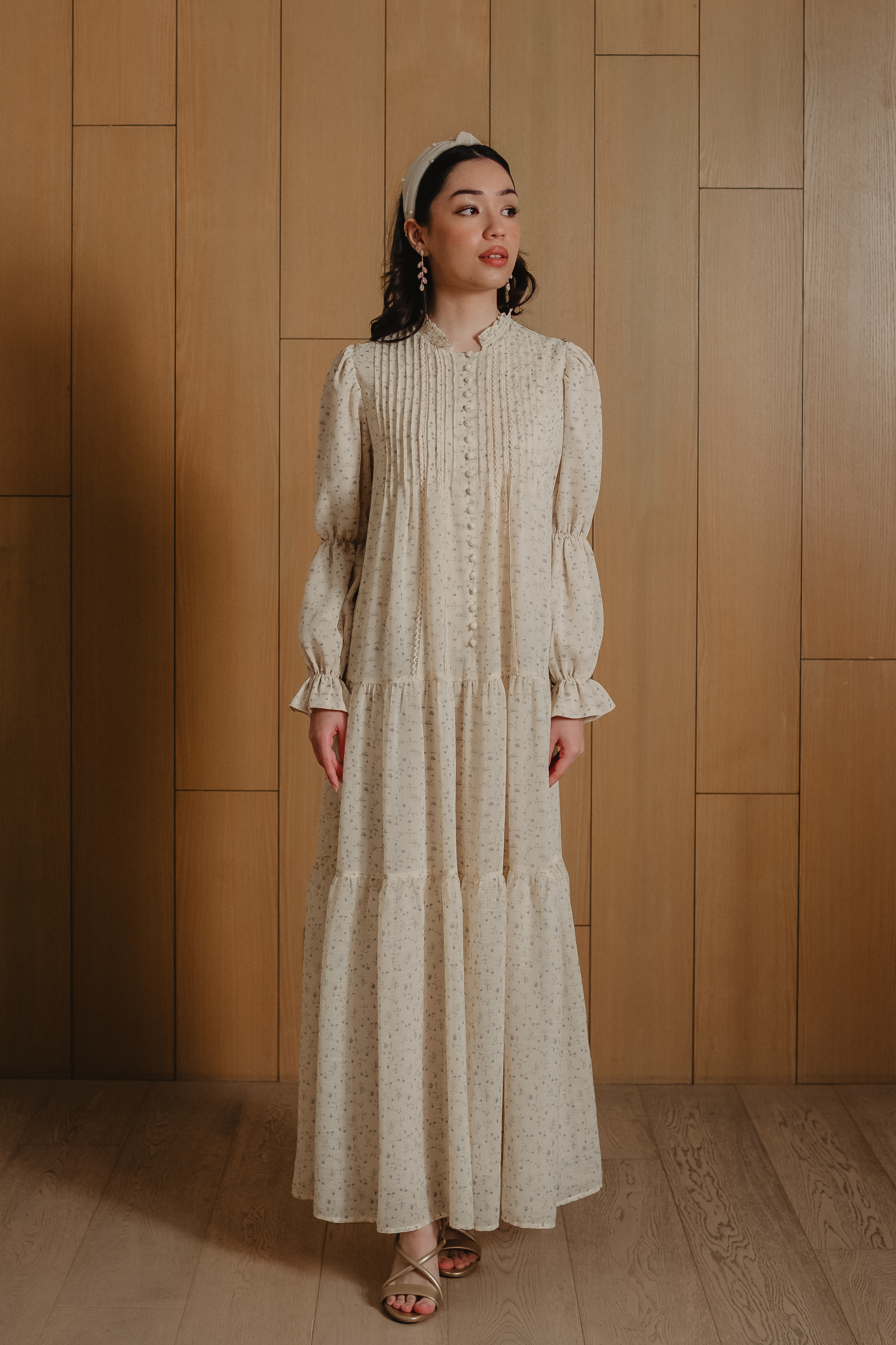 The Holly Dress in Celestine