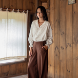 The Linden Pants in Walnut
