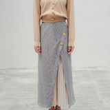 Dusky Pleated Skirt