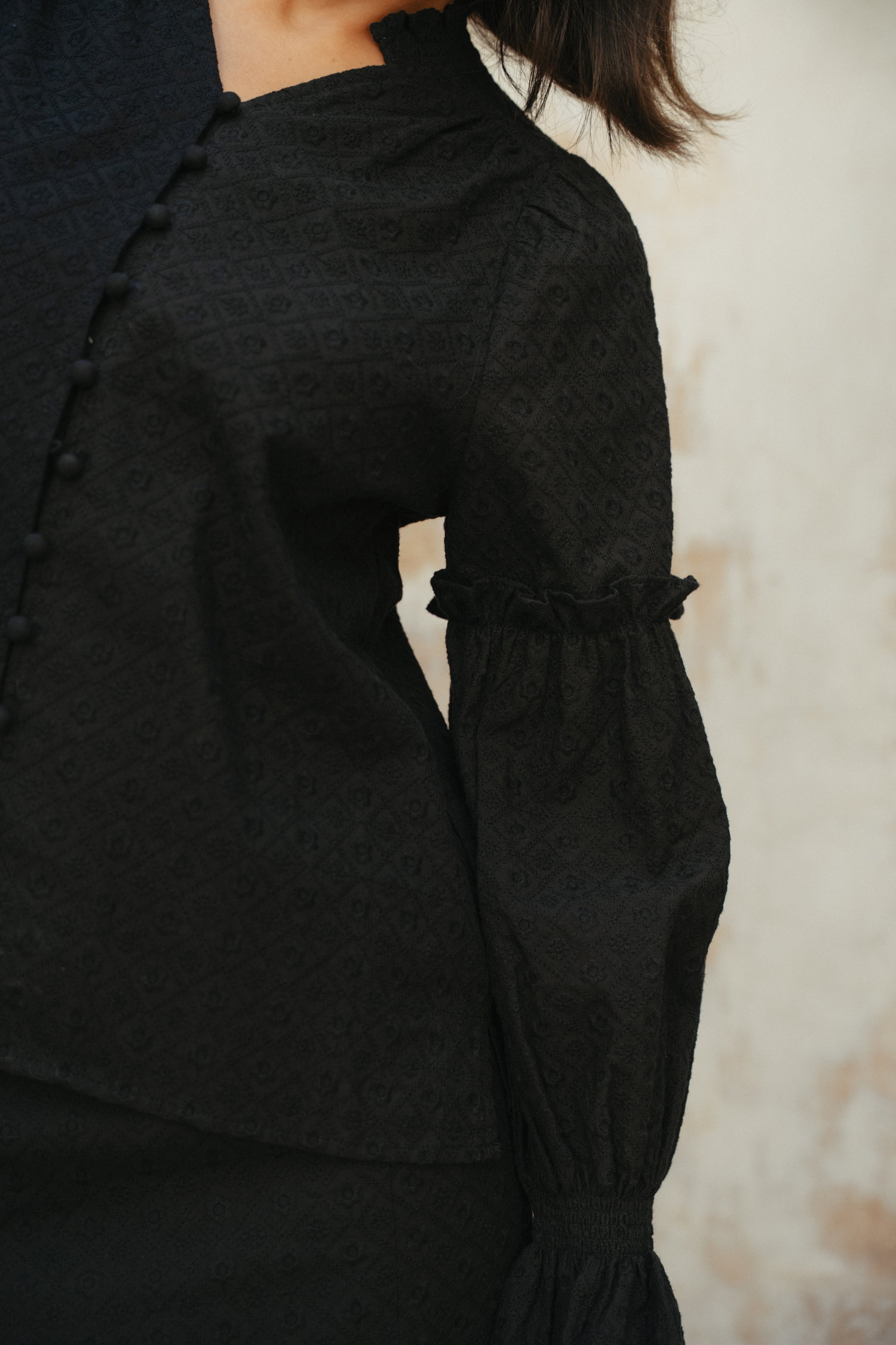 The Jane Kurung in Noir