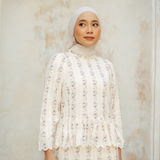 The Edora Kurung in Lavender