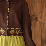 The Adalynn Embroidered Linen Overshirt