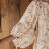 The Darlene Dress in Victorian Rose
