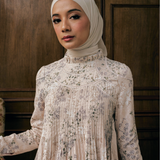 The Tradisi Jannah Kurung in Blush
