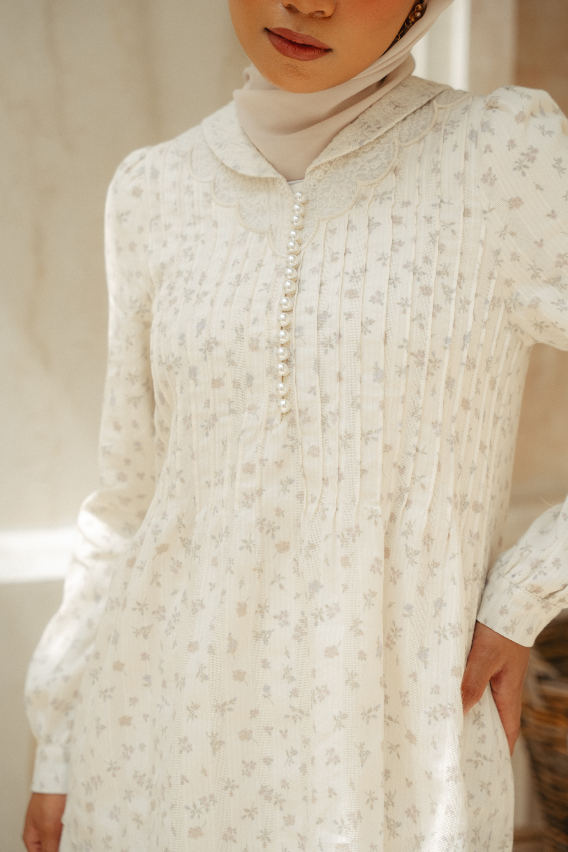 Caroline Kurung in Lilac Reverie