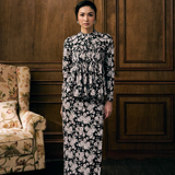 The Jannah Kurung in Nocturne Bloom
