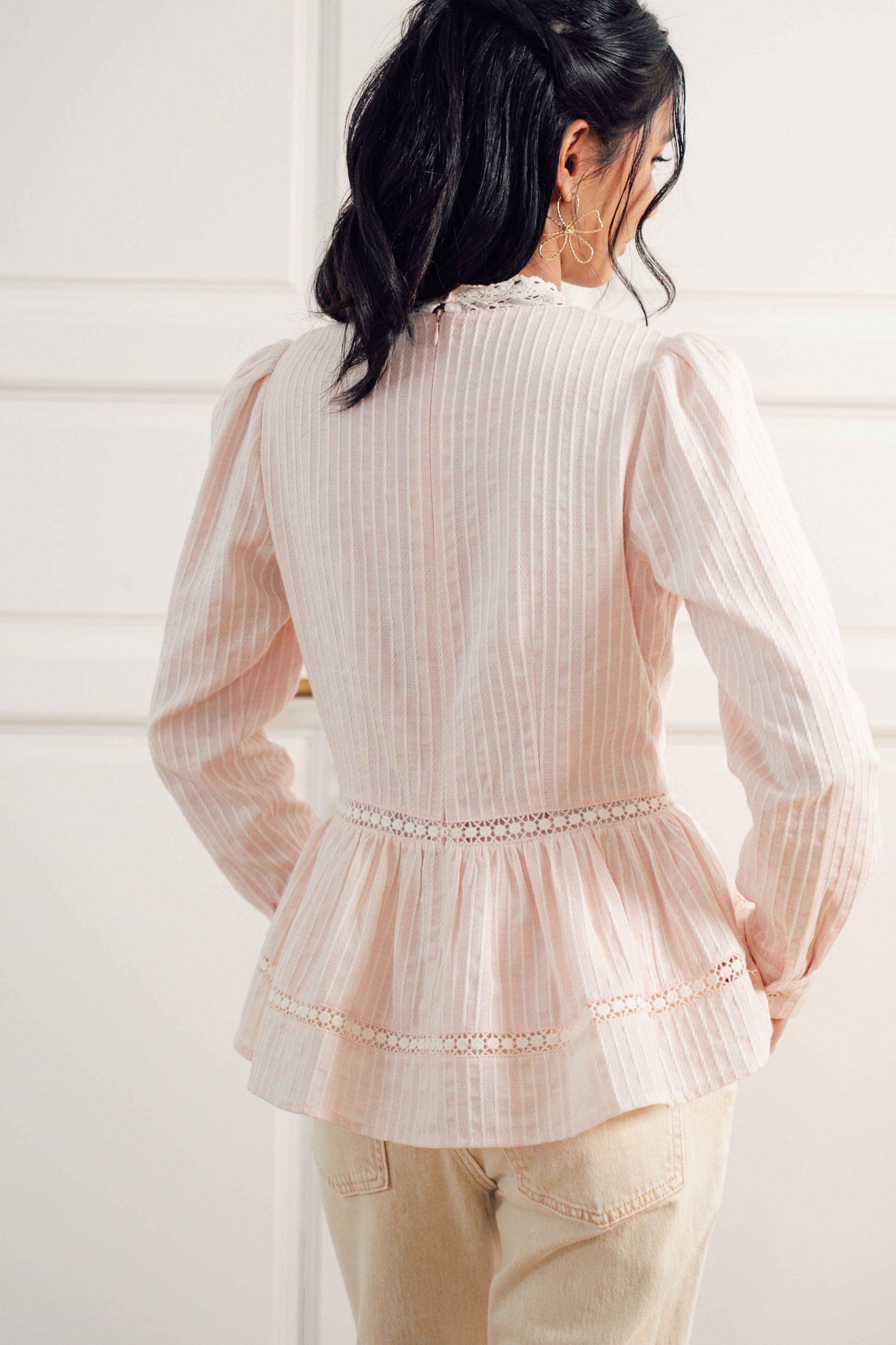 The Ingrid Top in Belle