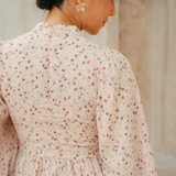 The Opal Kurung in Antique Rose