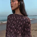 The Helena Top in Silver Rose