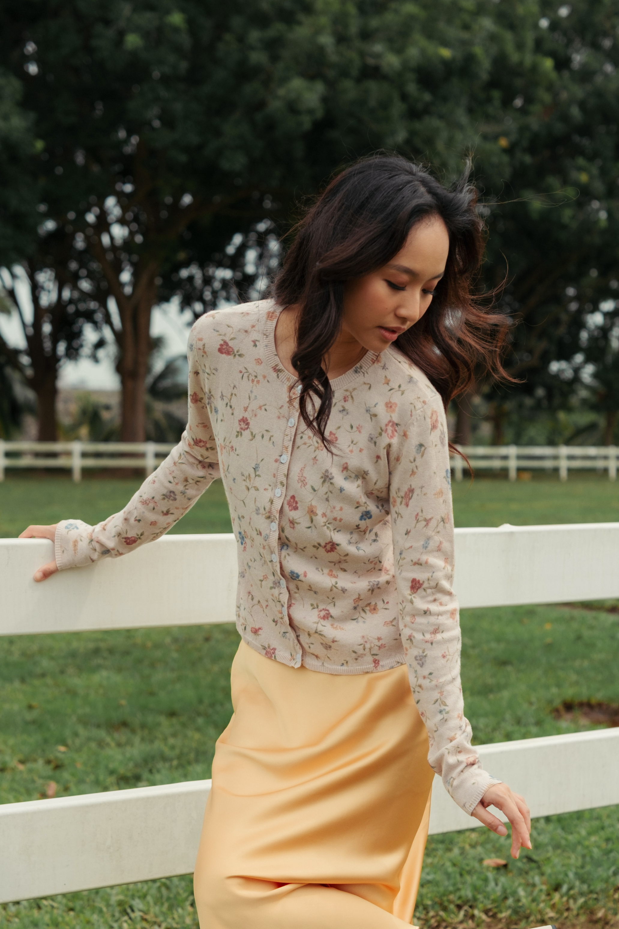 The Emma Floral Cardigan
