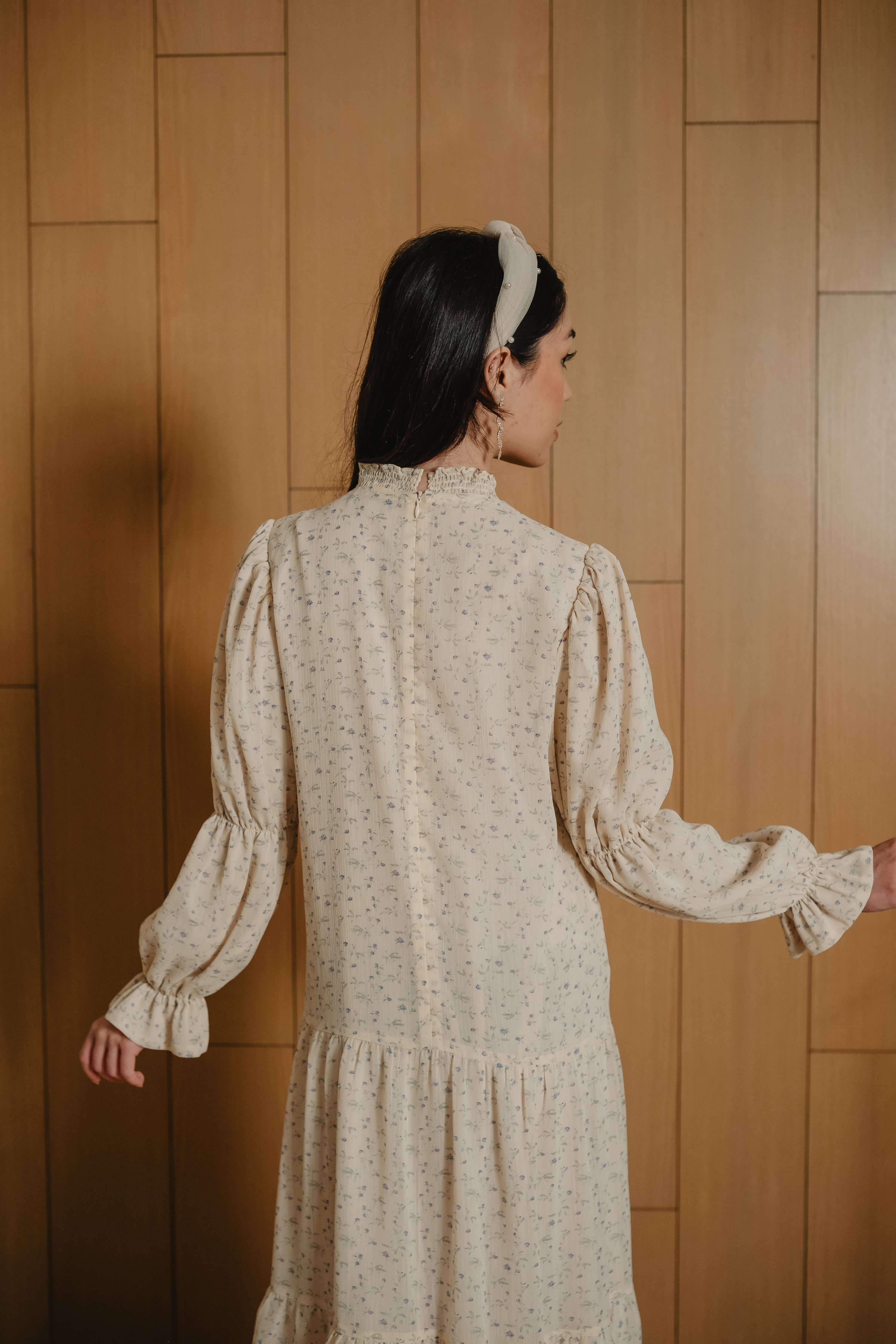 The Holly Dress in Celestine