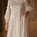 The Lorna Dress in Lilac Tea Rose