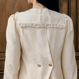 The Reversible Monroe Kurung in Cream