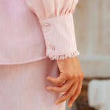 The Loren Kurung in Light Pink