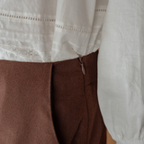 The Linden Pants in Walnut