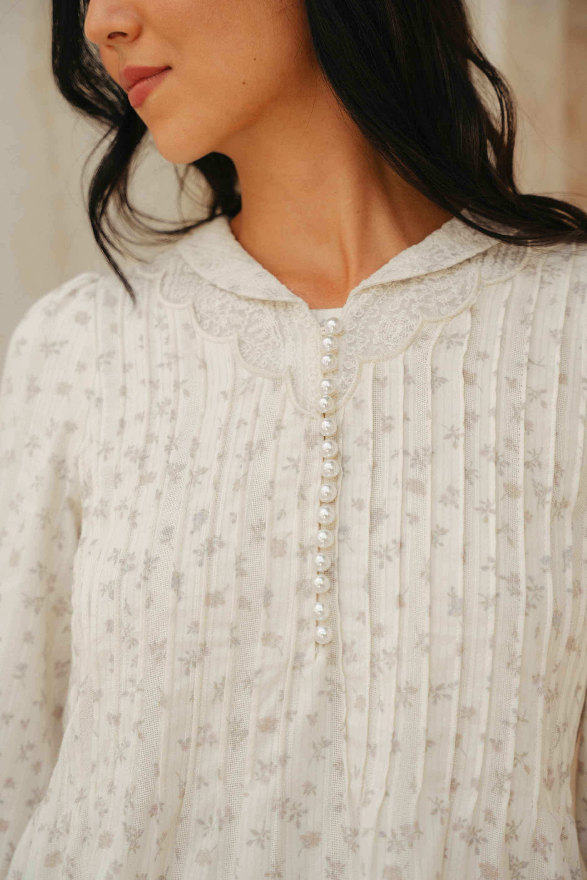 Caroline Kurung in Lilac Reverie