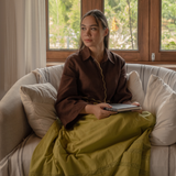 The Adalynn Embroidered Linen Overshirt