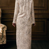 The Tradisi Jannah Kurung in Blush