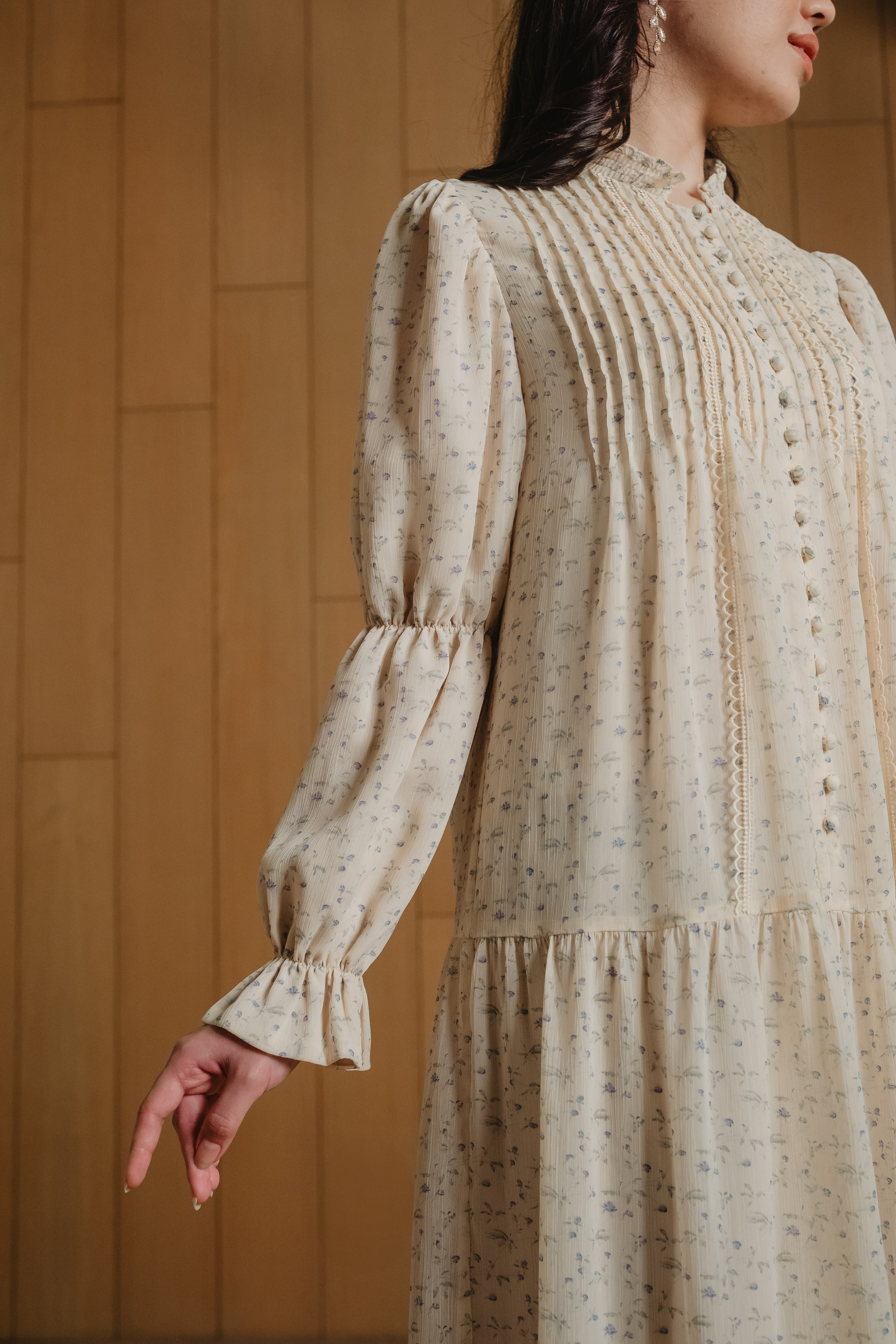 The Holly Dress in Celestine
