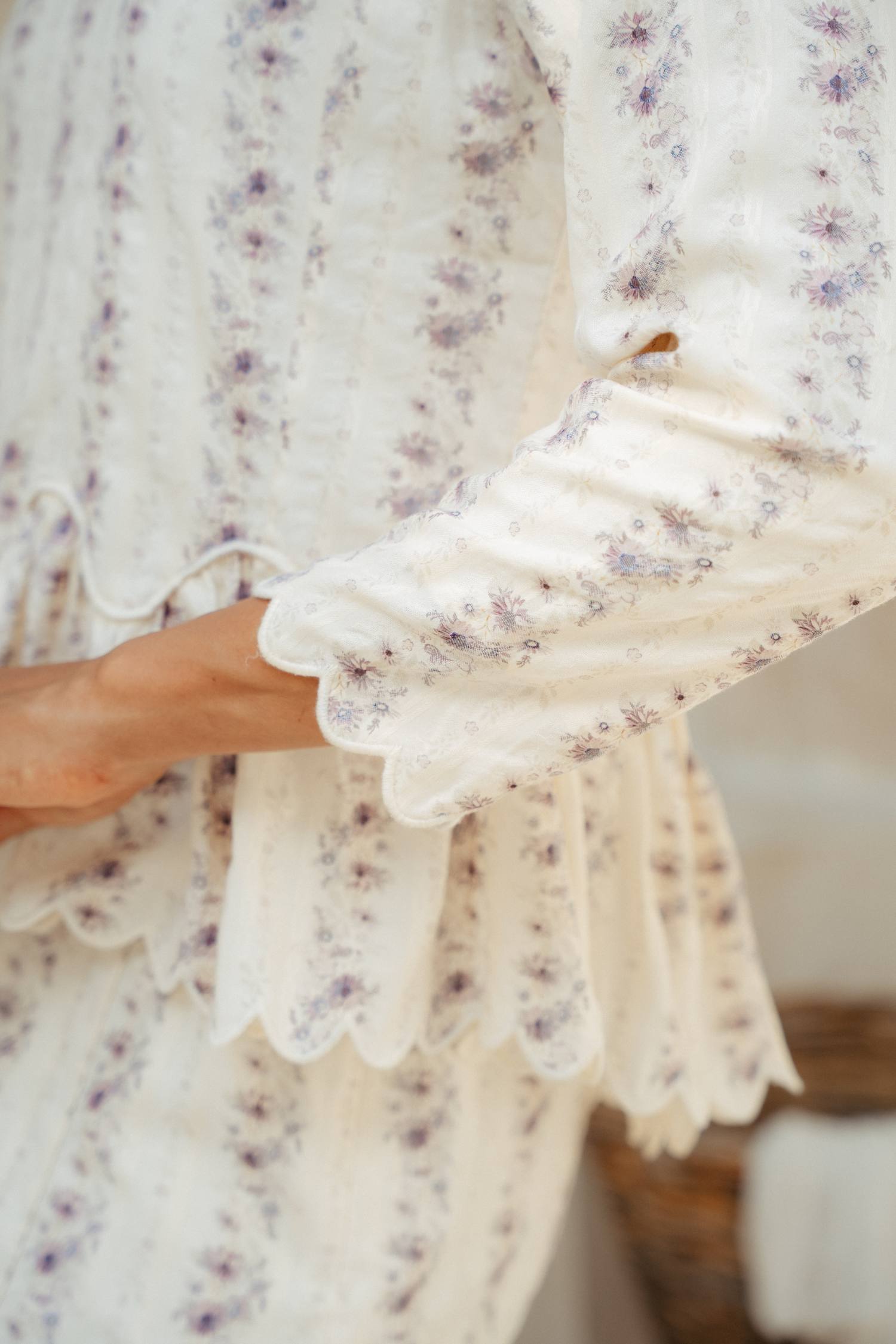 The Edora Kurung in Lavender