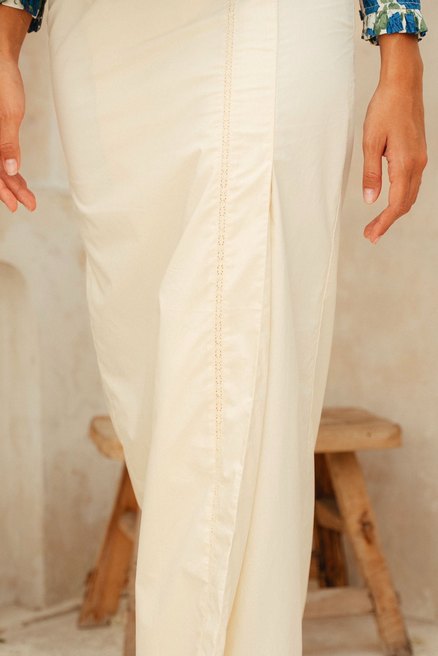 The Jannah Kurung in Cobalt Rose