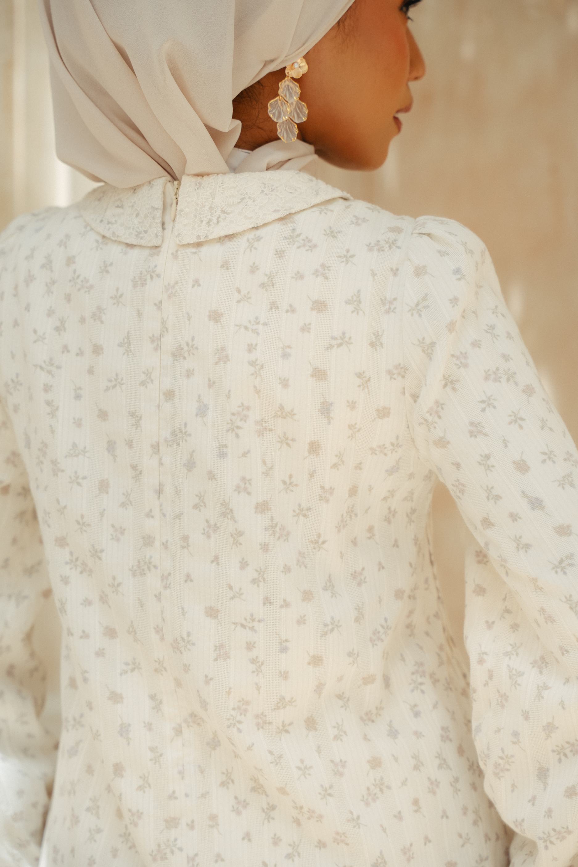 Caroline Kurung in Lilac Reverie