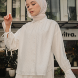 The Joan Subdued Stripes Shirt in Snow