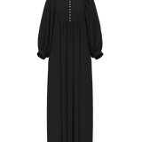 Vol. 4 of The Suci Edit, the customisable Darcy dress in Dusk is a timeless, effortlessly chic silhouette crafted from a romantic embroidery fabric made of pure cotton.