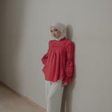 Sonya Top In Raspberry