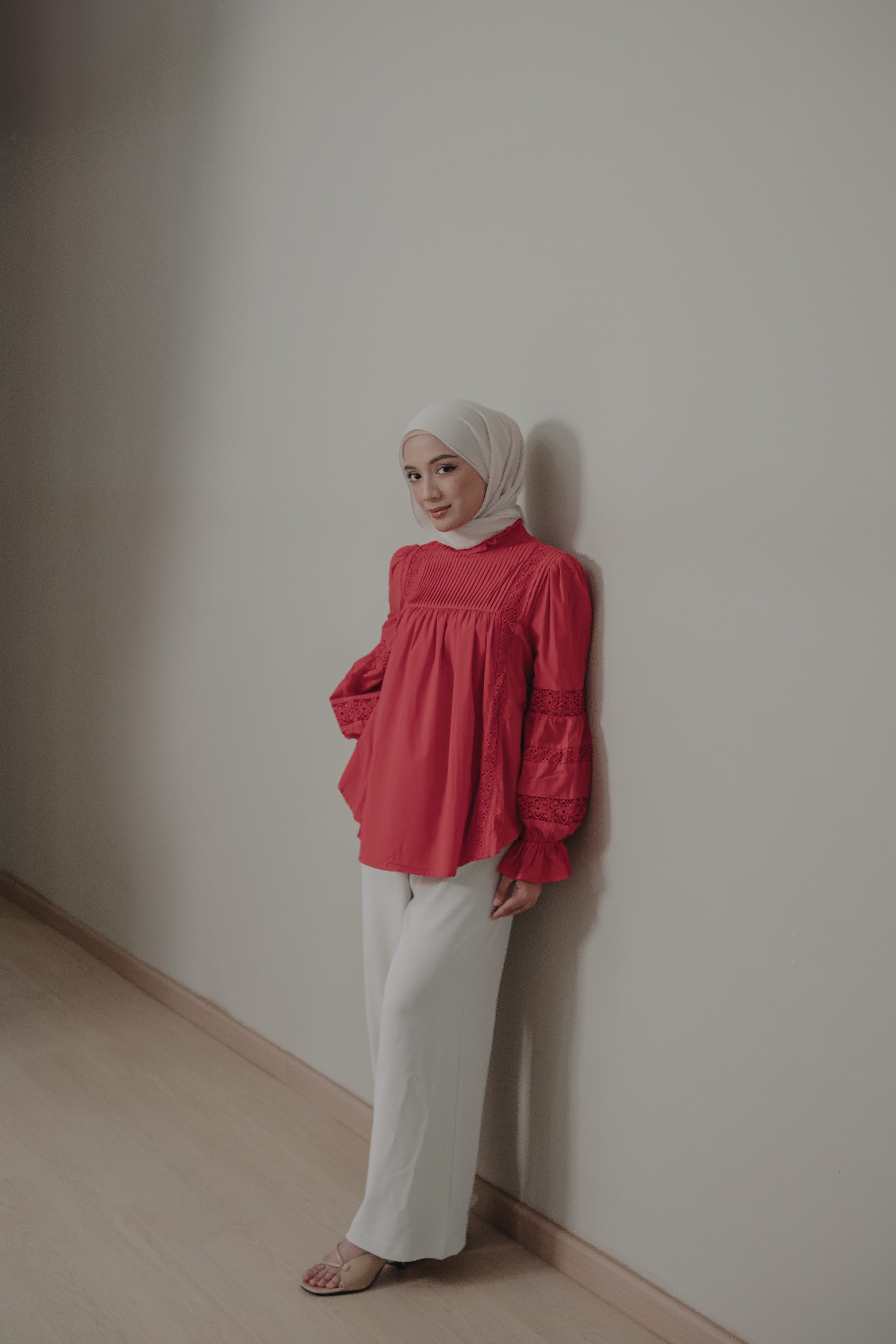 Sonya Top In Raspberry