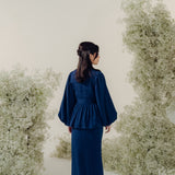 The Opal Kurung in Royal Blue