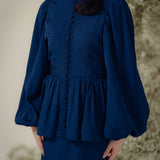 The Opal Kurung in Royal Blue
