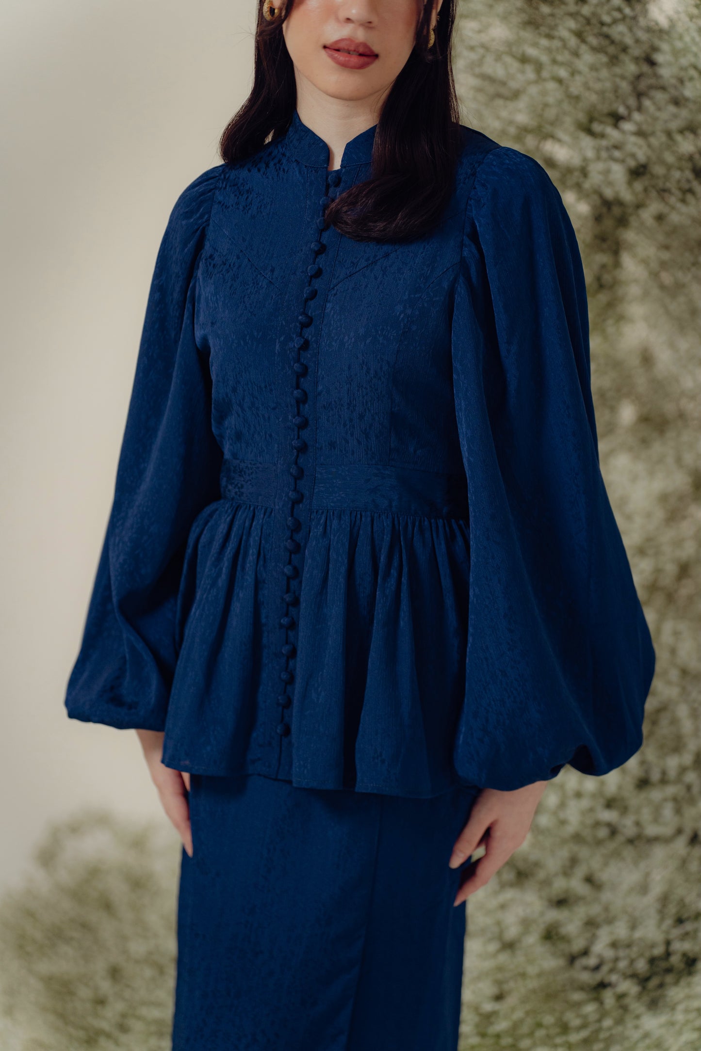 The Opal Kurung in Royal Blue