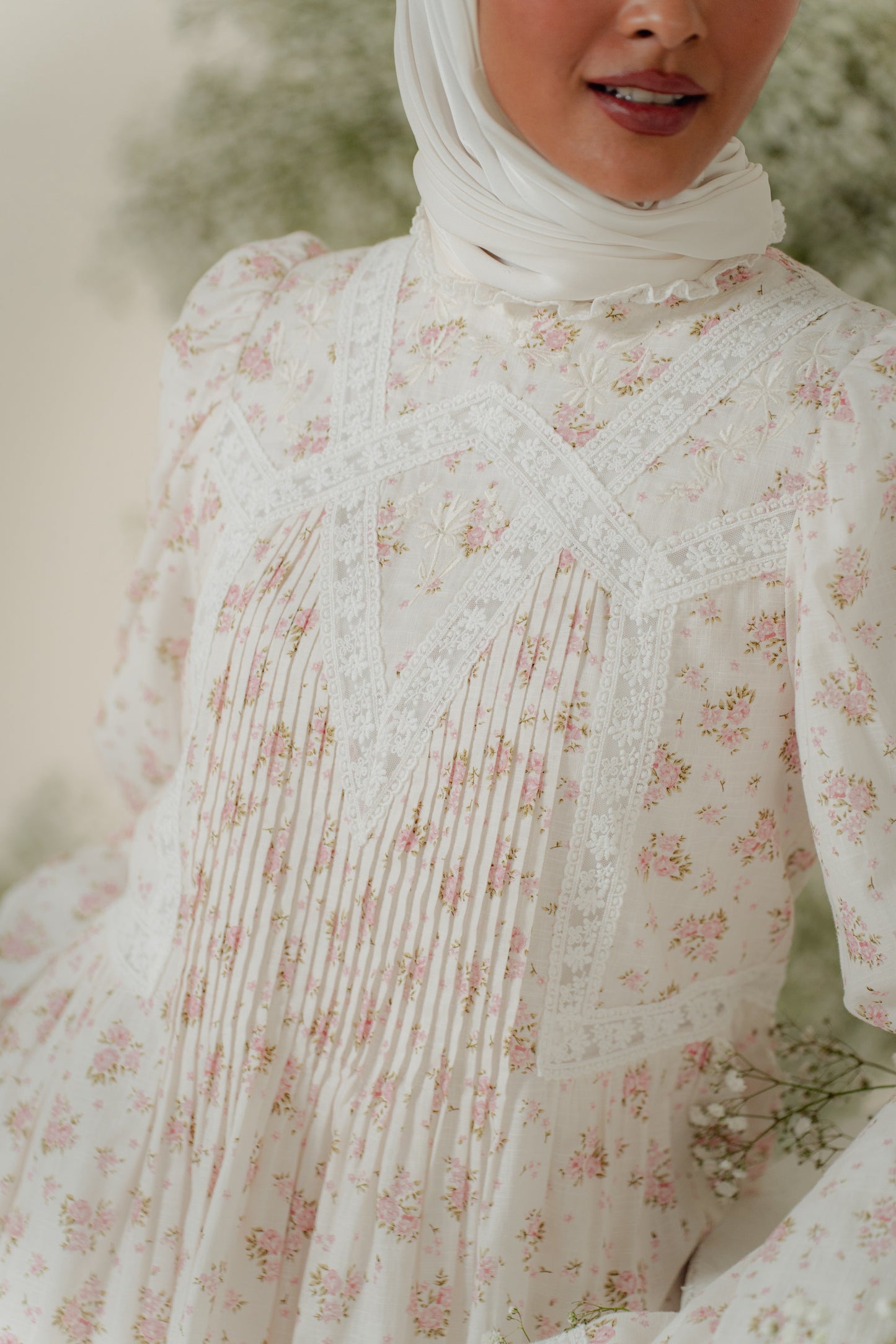 Serene Kurung in Fleur De Rose