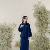 The Opal Kurung in Royal Blue