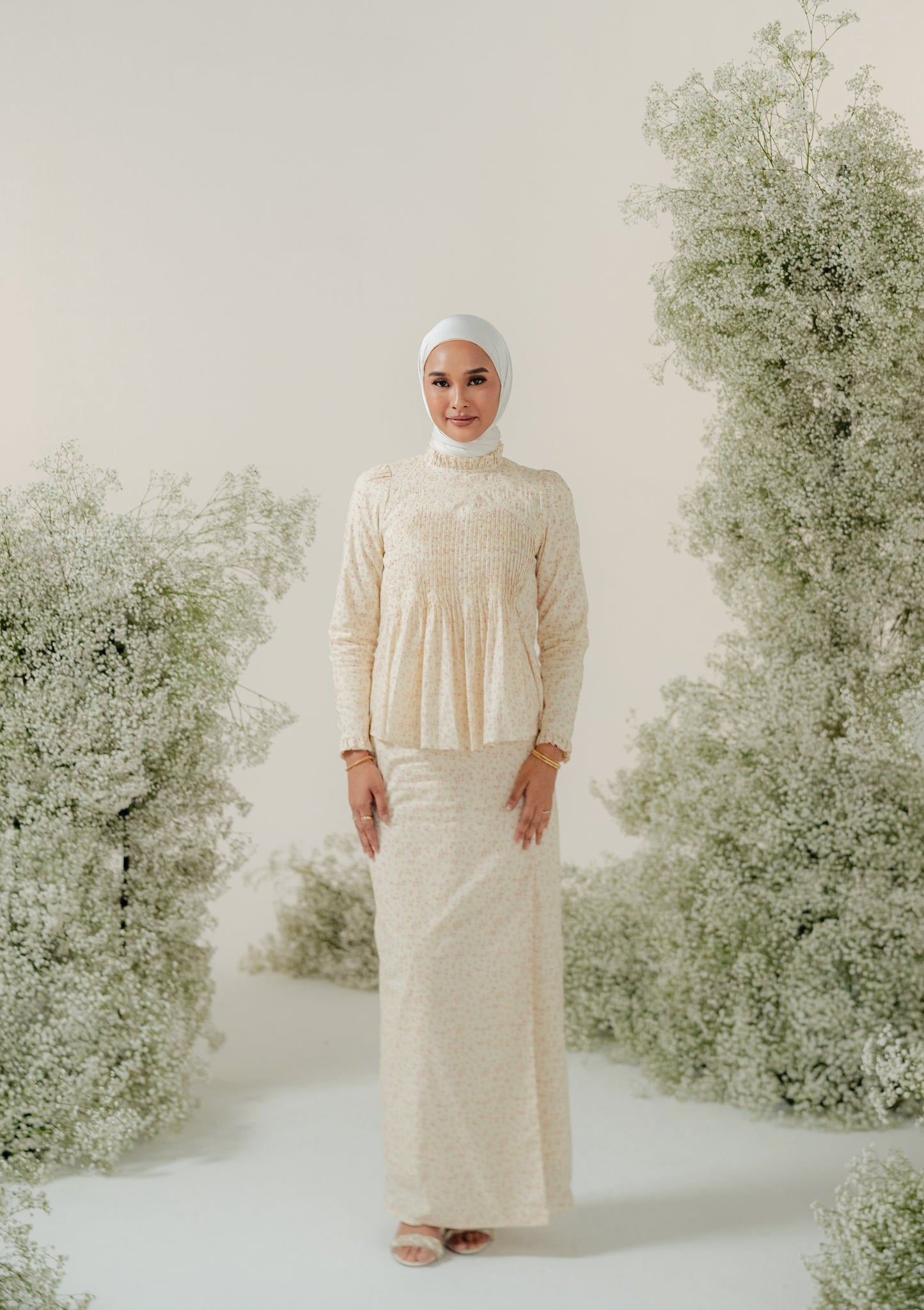 The Jannah Kurung in Rose Dream