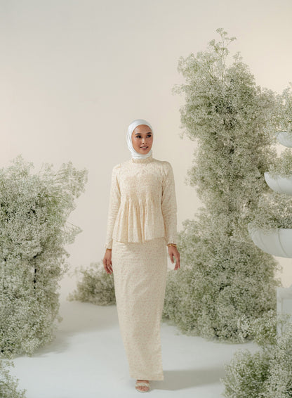 The Jannah Kurung in Rose Dream