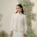 Celeste Kurung in Pearl