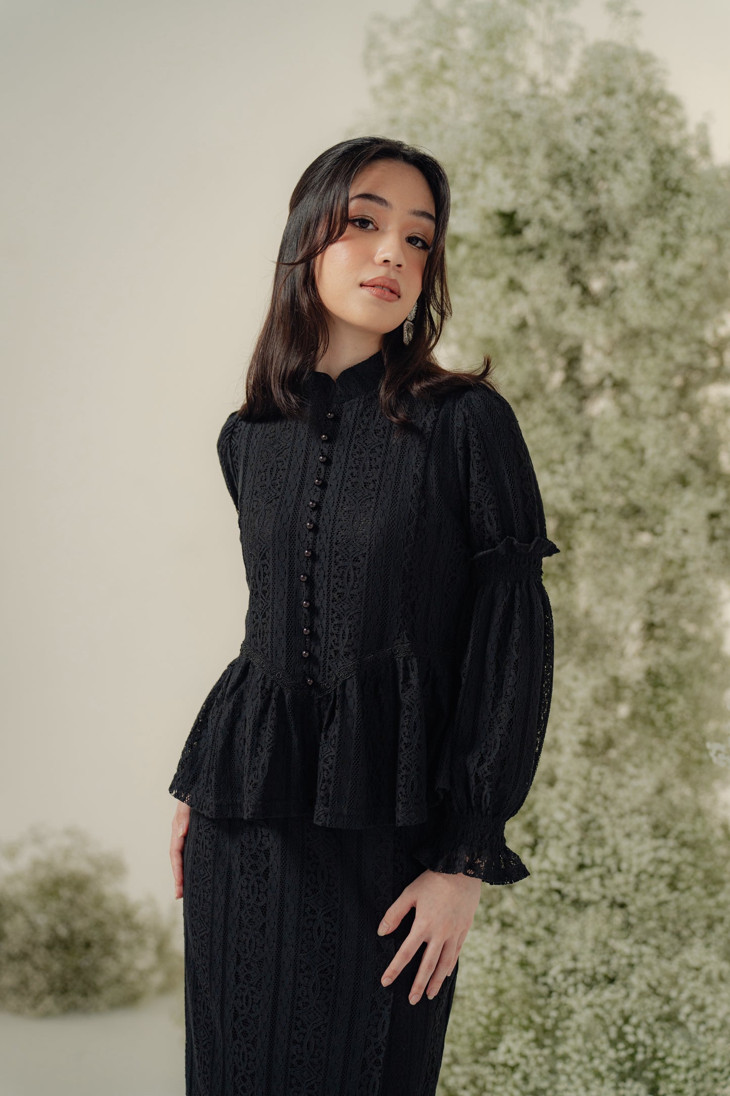 Celeste Kurung in Midnight