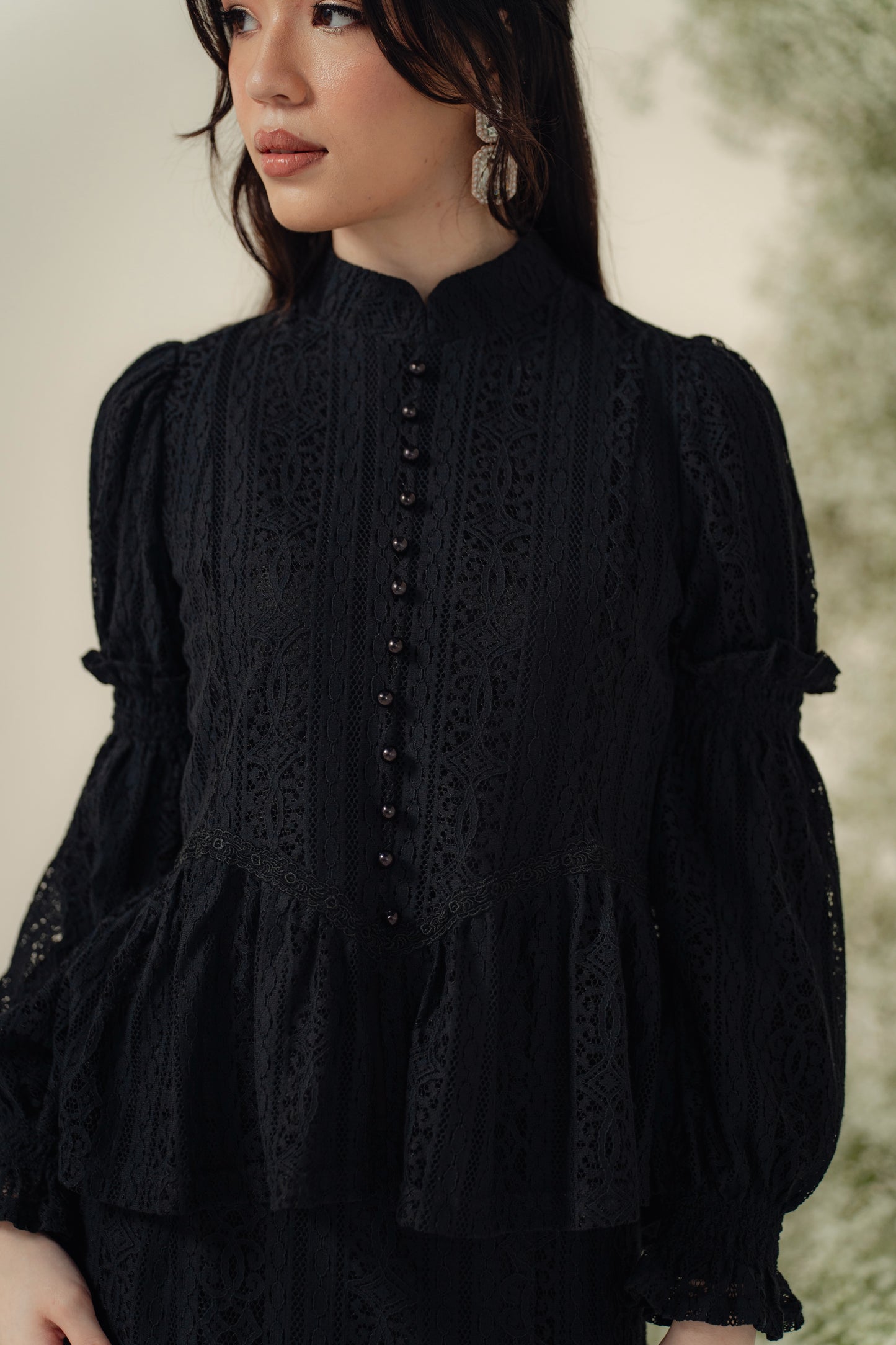 Celeste Kurung in Midnight