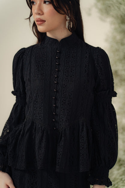 Celeste Kurung in Midnight