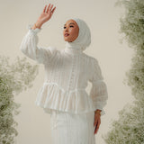 Celeste Kurung in Pearl