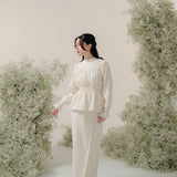 Josie Kurung in Cream Broderie Anglaise