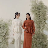Josie Kurung in Cream Broderie Anglaise