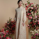 The Lorna Dress In Summer Rose