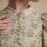 The Opal Dress In Forest Print